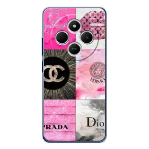 Чехол (Dior, Prada, YSL, Chanel) для Tecno Spark 30C (Модница)