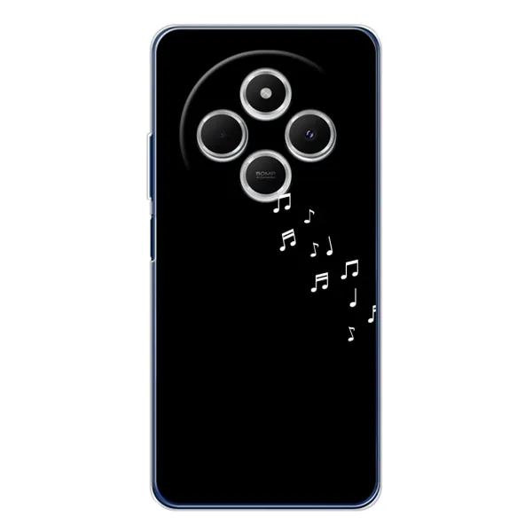 Чехол с рисунком «Ноты» для TECNO Spark 30C Чехол с рисунком «Ноты» для TECNO Spark 30C