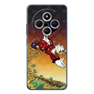 Силиконовый чехол для Tecno Spark 30C (Скрудж Луи Виттон)