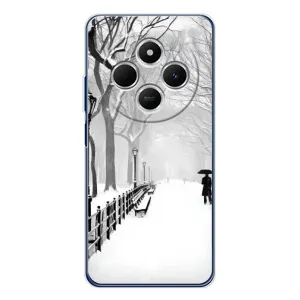 Чехлы на Новый Год Tecno Spark 30C (Снегом замело)