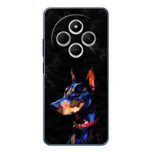 Бампер для Tecno Spark 30C с картинкой "Песики" (Собака Мопс)