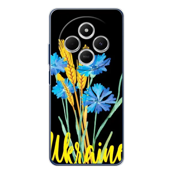 Чехол с рисунком «Ukraine в цветочках» для TECNO Spark 30C Чехол с рисунком «Ukraine в цветочках» для TECNO Spark 30C