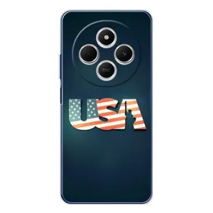 Чехол Флаг USA для Tecno Spark 30C