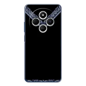Силиконовый Чехол на Tecno Spark 30C (Воротник вышиванки)