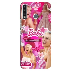 Силиконовый Чехол Барби Фильм на TECNO Spark 4 (Барби)