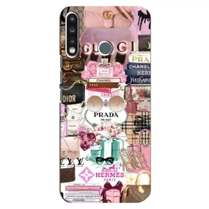 Чехол (Dior, Prada, YSL, Chanel) для TECNO Spark 4 (Бренды)