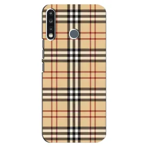 Чехол с Брендами одежды на Техно Спарк 4 (Burberry стиль)
