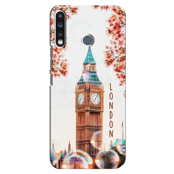 Чехол с рисунком «Часы Лондон» для TECNO Spark 4 Чехол с рисунком «Часы Лондон» для TECNO Spark 4