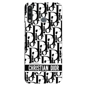 Чехол (Dior, Prada, YSL, Chanel) для TECNO Spark 4 (Christian Dior)