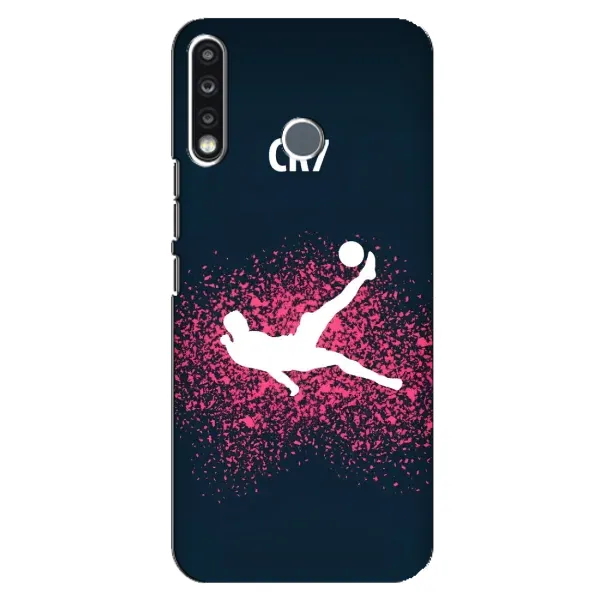 Чехол с рисунком «CR7 Удар» для TECNO Spark 4