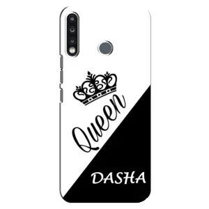 Именные Женские Чехлы для TECNO Spark 4 (DASHA)