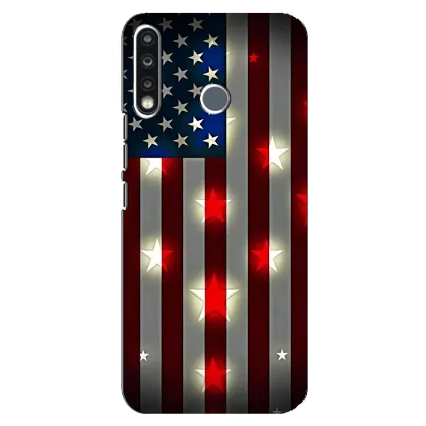 Чехол с рисунком «Флаг США 2» для TECNO Spark 4 Чехол с рисунком «Флаг США 2» для TECNO Spark 4