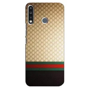 Чехлы Бренд GUCCI для TECNO Spark 4 (Фон Гуччи)