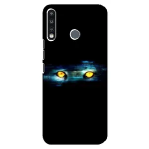 Чехлы с изображением разных животных для TECNO Spark 4 (Глаза)