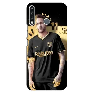 Силиконовый Чехол TECNO Spark 4 (Gold Neymar)