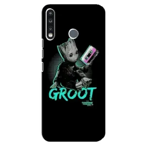 Чехол Супергерои Марвел на Техно Спарк 4 (Groot)