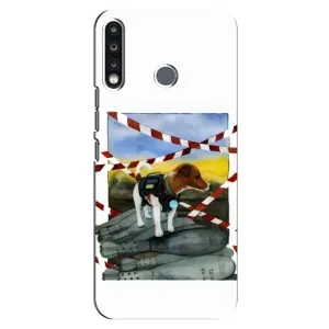 Чохол з принтом Песика Патрон для TECNO Spark 4 (Хоробрий Патрон)