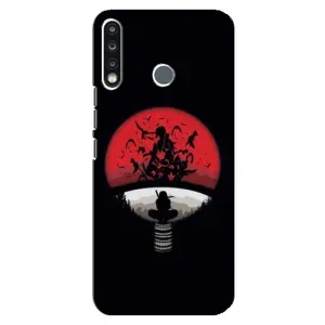 Чехлы с картинкой Итачи Учиха на TECNO Spark 4 (Итачи на черном)