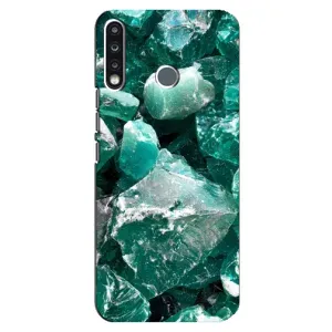 Чохол (Дорого-богато) на TECNO Spark 4 (Смарагд)