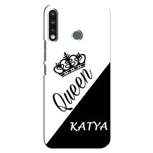 Именные Женские Чехлы для TECNO Spark 4 (KATYA)