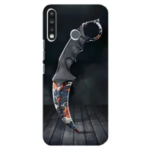 Чехол КИБЕРСПОРТ для TECNO Spark 4 (Кинжал КС ГО)