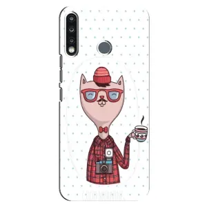 Чехол на тематику: Коты для TECNO Spark 4 (Кот аристократ)