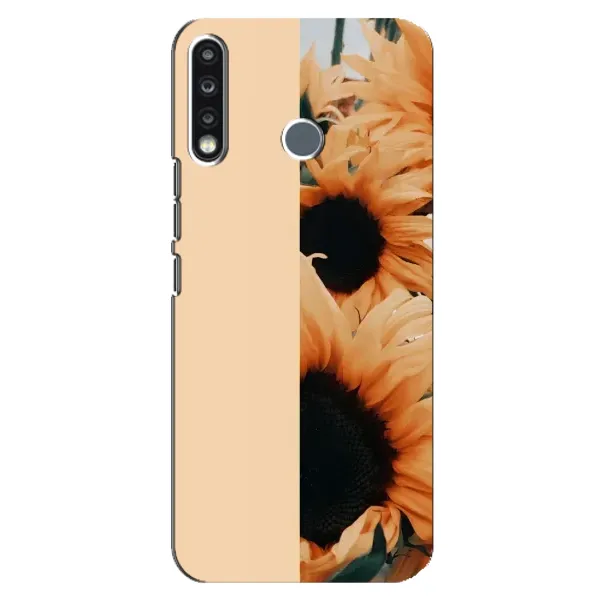 Чехол с рисунком «Красивые подсолнухи» для TECNO Spark 4 Чехол с рисунком «Красивые подсолнухи» для TECNO Spark 4