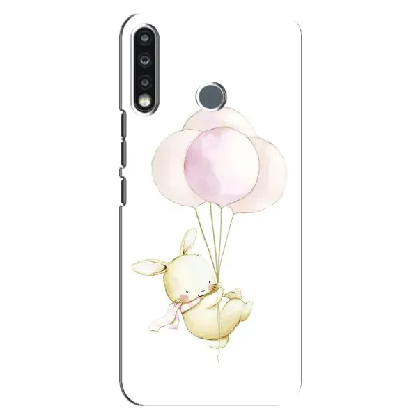 Чехол с рисунком «Кролик и шарики» для TECNO Spark 4 Чехол с рисунком «Кролик и шарики» для TECNO Spark 4