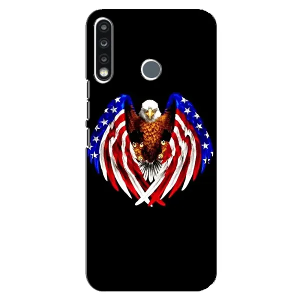 Чехол с рисунком «Крылья США» для TECNO Spark 4 Чехол с рисунком «Крылья США» для TECNO Spark 4