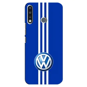 Чехол "Фольксваген" для TECNO Spark 4 (Logo Фольксвагена)