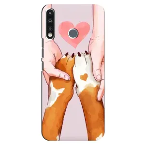 Чехол (ТПУ) Милые собачки для TECNO Spark 4 (Любовь к собакам)