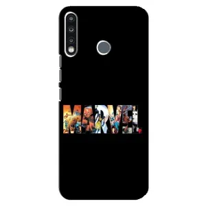 Силиконовый Чехол для TECNO Spark 4 (MARVEL)