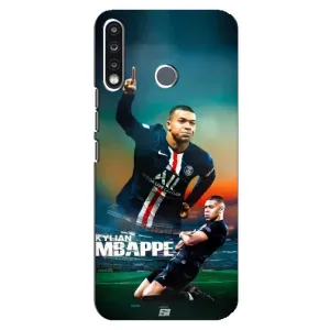 Чехол (TPU) с Футболистом на TECNO Spark 4 (MBAPPE)
