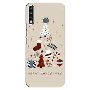 Чохол Санта Клаус для TECNO Spark 4 (Merry Christmas)