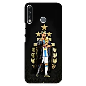 Чохли Лео Мессі Аргентина для TECNO Spark 4 (Мессі король)