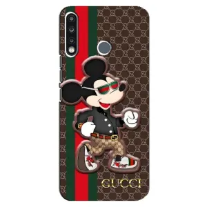 Чехлы Бренд GUCCI для TECNO Spark 4 (Маус Гуччи)