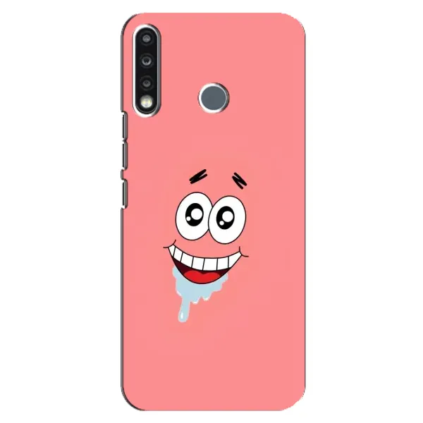 Чохол з малюнком «Мордочка Патріка» для TECNO Spark 4 Чохол з малюнком «Мордочка Патріка» для TECNO Spark 4