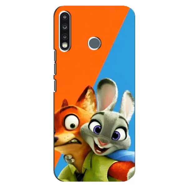 Чехол с рисунком «Ник и Хопс» для TECNO Spark 4 Чехол с рисунком «Ник и Хопс» для TECNO Spark 4