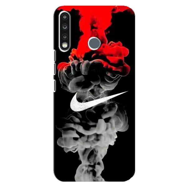 Чехол с рисунком «Nike дым» для TECNO Spark 4 Чехол с рисунком «Nike дым» для TECNO Spark 4