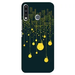 Силиконовые Чехлы Любимому человеку для TECNO Spark 4 (Ночной город)