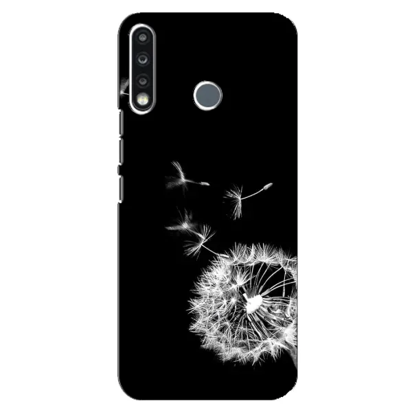 Чехол с рисунком «Одуванчик на чёрном» для TECNO Spark 4 Чехол с рисунком «Одуванчик на чёрном» для TECNO Spark 4