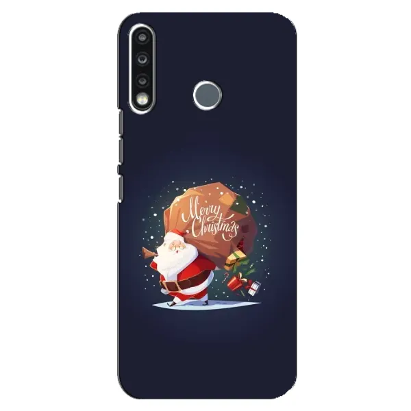 Чехол с рисунком «Подарки от Санты» для TECNO Spark 4 Чехол с рисунком «Подарки от Санты» для TECNO Spark 4