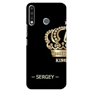 Чехлы с мужскими именами для TECNO Spark 4 (SERGEY)