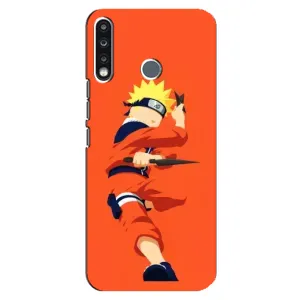 Чохли з принтом НАРУТО на TECNO Spark 4 (Силует Наруто)
