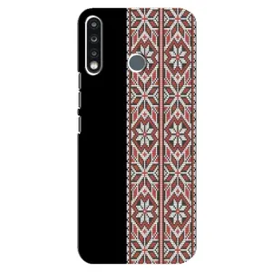Силіконовый Чохол на TECNO Spark 4 з картинкой Вишиванки (Стильна вишиванка)