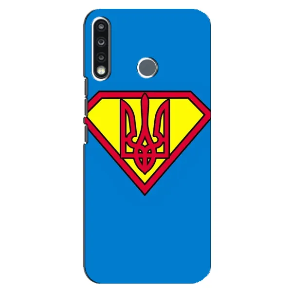 Чехол с рисунком «Super - Герб» для TECNO Spark 4 Чехол с рисунком «Super - Герб» для TECNO Spark 4