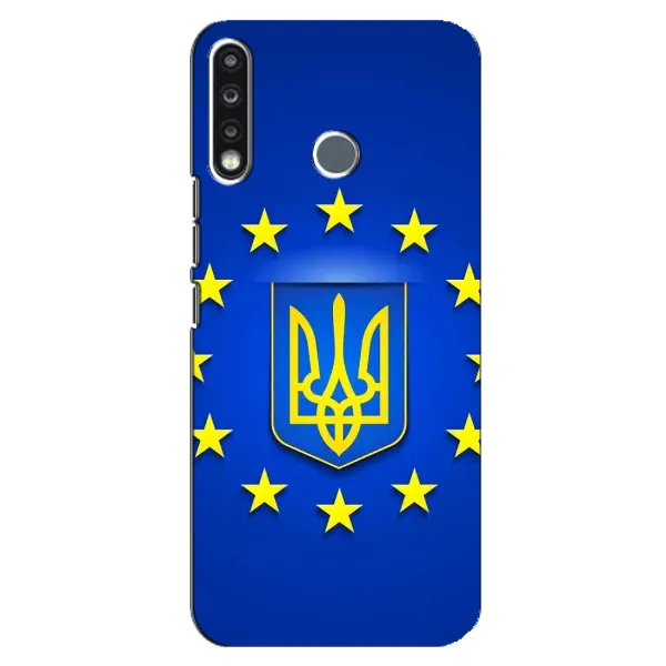 Чехол с рисунком «Украина это Европа» для TECNO Spark 4