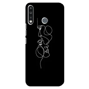 Силиконовые Чехлы Любимому человеку для TECNO Spark 4 (Влюбленная пара)