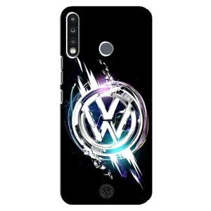 Чехол "Фольксваген" для TECNO Spark 4 (Volkswagen на черном)