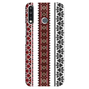 Силіконовый Чохол на TECNO Spark 4 з картинкой Вишиванки (Вишиваночки)